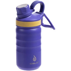 Термобутылка Ideus Fujisan 2.0, 355 мл, фиолетовая / желтая фото