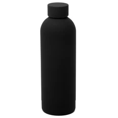 Термобутылка Perfecto, 500 мл, черная фото