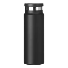 Термобутылка вакуумная герметичная Allegra, черная фото