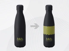 Термобутылка вакуумная Vacuum Bottle C1, soft touch, 500 мл, черная фото