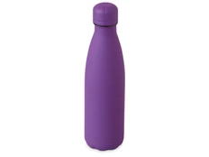Термобутылка вакуумная Vacuum bottle C1, soft touch, 500 мл, фиолетовая фото