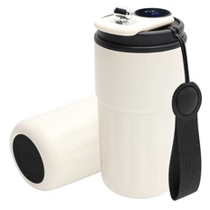 Термокружка Ashly To Go, белая / черная фото