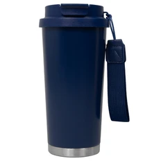 Термокружка Clicra Cosmostar, темно-синяя / серебряная фото