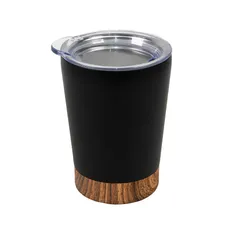Термокружка Coffice Carbon, 350 мл, черная / коричневая фото
