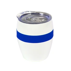 Термокружка Coffice Line, 300 мл, белая / синяя фото