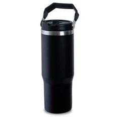 Термокружка Decade, 900 мл, черная фото