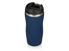 Термокружка Double Wall Mug С1, soft-touch, 350 мл, темно-синяя фото
