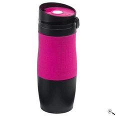 Термокружка Golden Dream, 380 мл, черная / розовая фото