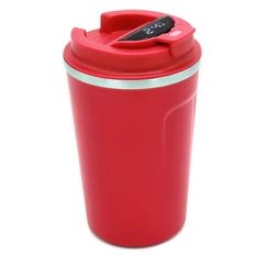 Термокружка Moon с дисплеем, 380 мл, красная фото