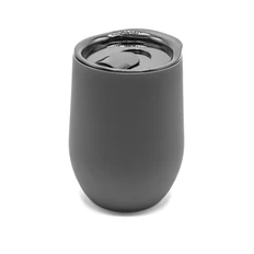 Термокружка с двойной стенкой Softo, soft-touch, серая фото