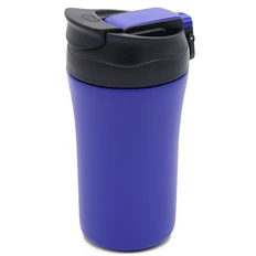 Термокружка с двойными стенками Molly, синяя фото