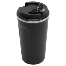 Термокружка с дисплеем Andy, 510 мл, черная фото
