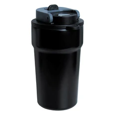 Термокружка с дисплеем Aura, черная фото