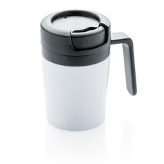 Термокружка с ручкой Coffee-to-go, белый фото