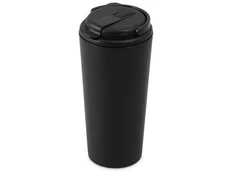 Термокружка с трубочкой Moment Straw, 350 мл, черная фото