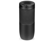 Термокружка вакуумная герметичная Waterline Pillar, 550 мл, черная фото