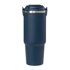 Термокружка вакуумная Portobello Montana, 880 мл, синяя фото