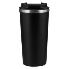 Термокружка вакуумная Portobello Palermo, 600 мл, черная фото