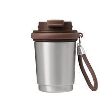 Термокружка вакуумная Portobello Sydney, 320 мл, серебряная фото