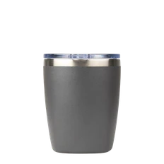 Термокружка вакуумная Portobello Viva, 400 мл, темно-серая фото