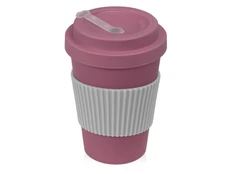 Термокружка из натуральных волокон Muffin, розовая фото