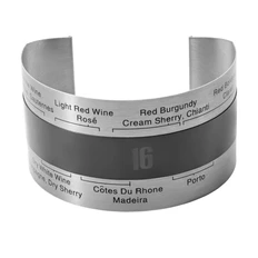 Термометр для вина Apollo Pinot, серебристый фото