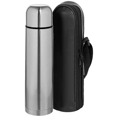 Термос Brig Silver с чехлом, 500 мл, серебристый фото