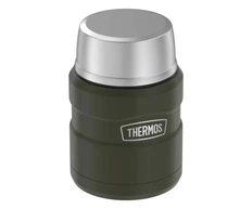 Термос для еды с ложкой Thermos SK3000, 470 мл, хаки фото