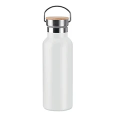 Термос двустенчатый, белый, 500 мл фото