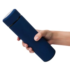 Термос Evans Soft, 500 мл, темно-синий фото