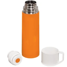 Термос GIORGIO, 500 мл, белый/ оранжевый фото