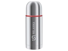 Термос с двумя чашками Relaxika 102, 500 мл, серебристый фото