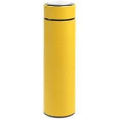 Термос с ситечком Molti Percola, желтый фото