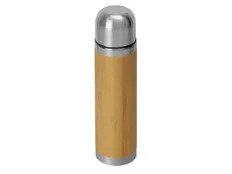 Термос вакуумный из бамбука «Ямал Bamboo», бежевый фото