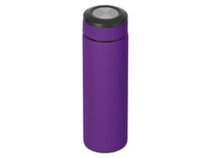 Термос вакуумный Vacuum Flask C1, soft touch, 420 мл, фиолетовый  фото