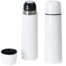 Термос WHITE 750 мл, белый фото