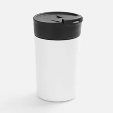 Термостакан  для сублимационной печати Gwen, белый фото