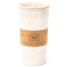 Термостакан с двойной стенкой Flathat, бежевый фото