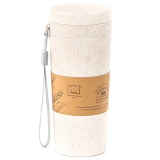 Термостакан с двойной стенкой Tender, бежевый фото