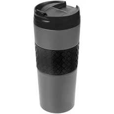 Термостакан вакуумный Hard Work, 420 мл, темно-серый фото