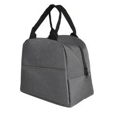 Термосумка Lunch, серая фото