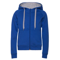 Толстовка детская с капюшоном на молнии Stan 17J, 280 гр/м2, футер с начесом, синяя фото