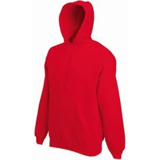 Толстовка мужская Fruit of the Loom Hooded Sweat, красная фото