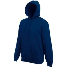 Толстовка мужская Fruit of the loom Hooded Sweat, темно-синя фото
