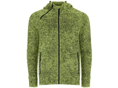 Толстовка мужская на молнии Roly Everest, салатовая фото