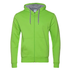 Толстовка мужская с капюшоном на молнии Stan 17, 280 гр/м2, ярко-зеленая фото