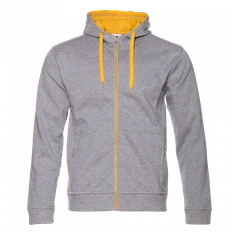 Толстовка мужская с капюшоном на молнии Stan 18, 320 гр/м2, серая фото