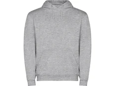 Толстовка мужская с капюшоном Roly Capucha, серая фото