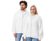 Толстовка на молнии Monaco, белая фото