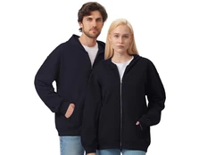 Толстовка на молнии Monaco, темно-синяя фото